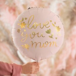 18" Μπαλόνι Love You Mom ροζ