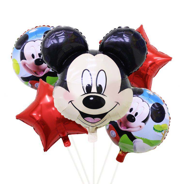 Σετ Μπαλόνια Mickey Mouse (5 τεμ)