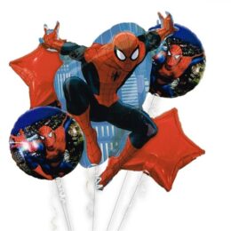 Σετ μπαλόνια Spiderman (5 τεμ)