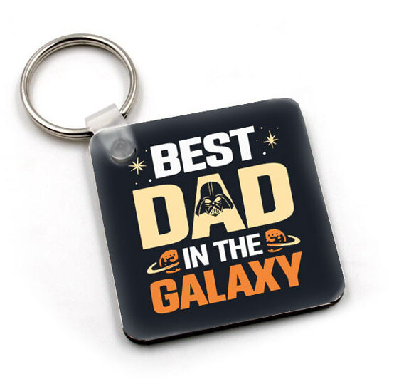 Μπρελόκ Best dad in the galaxy