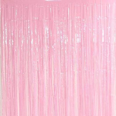 Ροζ foil Κουρτίνα Διακόσμησης