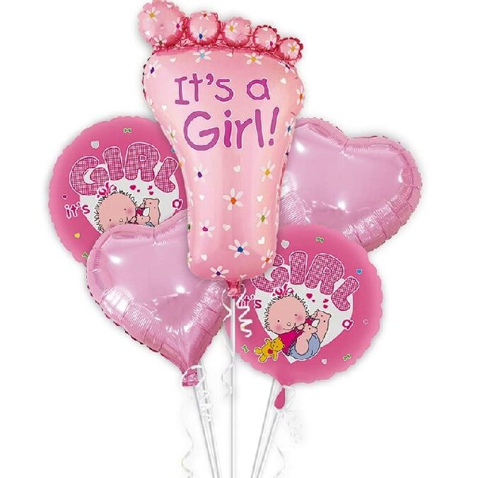Σετ Μπαλόνια γέννησης It's a Girl