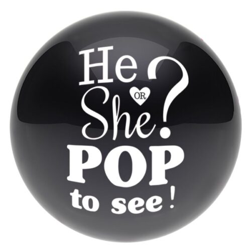 Μπαλόνι για Gender Reveal "He or She?"