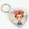 Μπρελόκ Frida Kahlo καρδιά