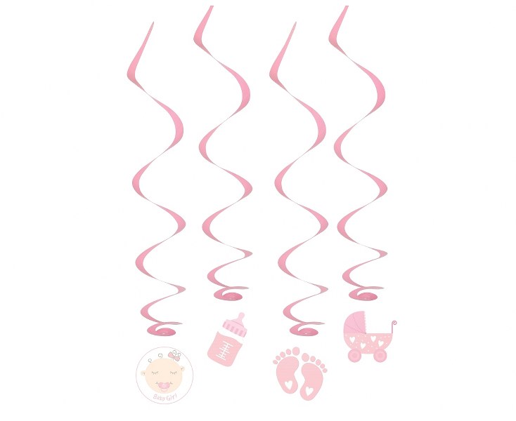 Swirl Διακοσμητικά Οροφής Baby Girl