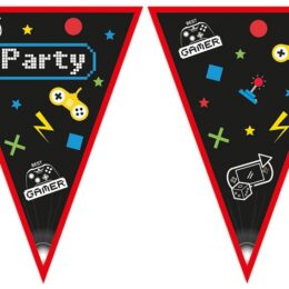 Τριγωνικά Σημαιάκια Gaming Party