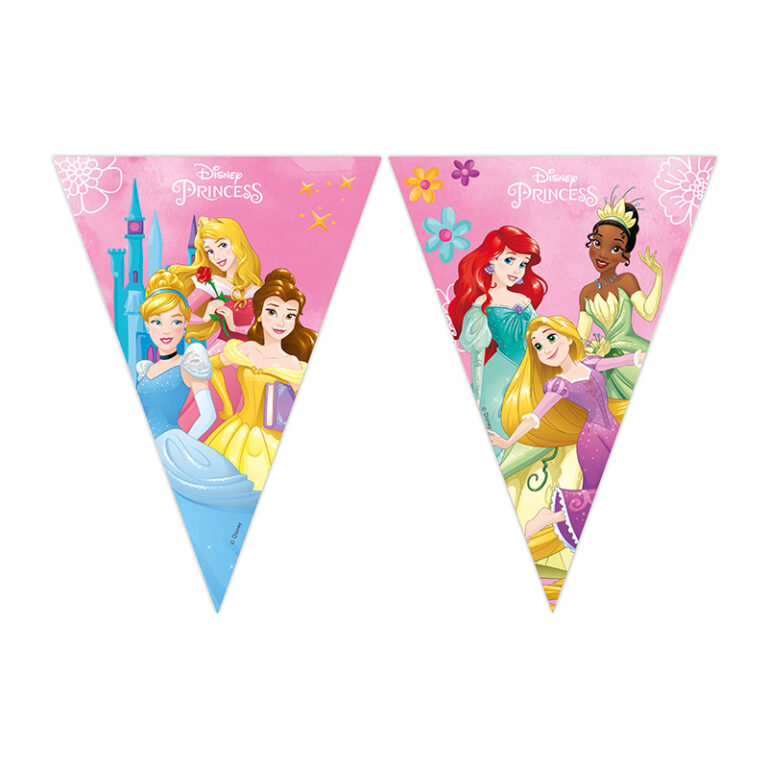 Τριγωνικά Σημαιάκια Πριγκίπισσες Disney