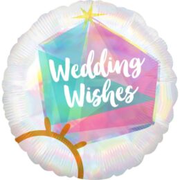 Μπαλόνι Ιριδίζον Wedding Wishes