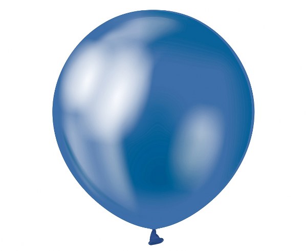 Μπαλόνια Latex Μπλε Platinum