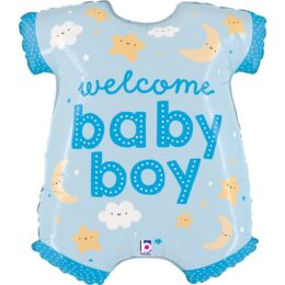 Μπαλόνι Φορμάκι Welcome Baby Boy