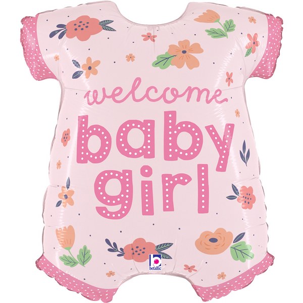 Μπαλόνι Φορμάκι Welcome Baby Girl