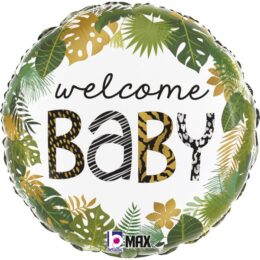 Μπαλόνι Τροπικό Welcome Baby