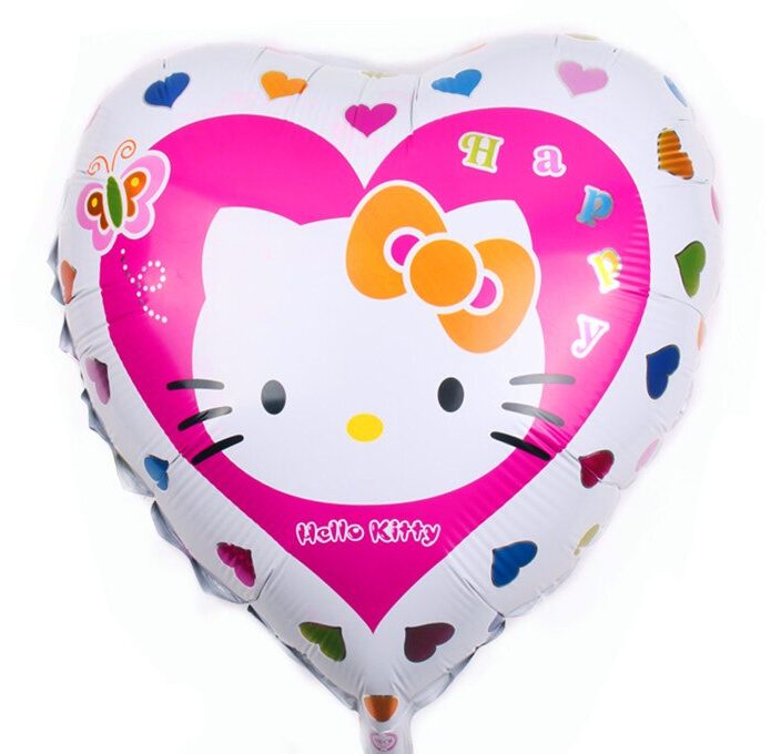 18" Μπαλόνι Hello Kitty πουά
