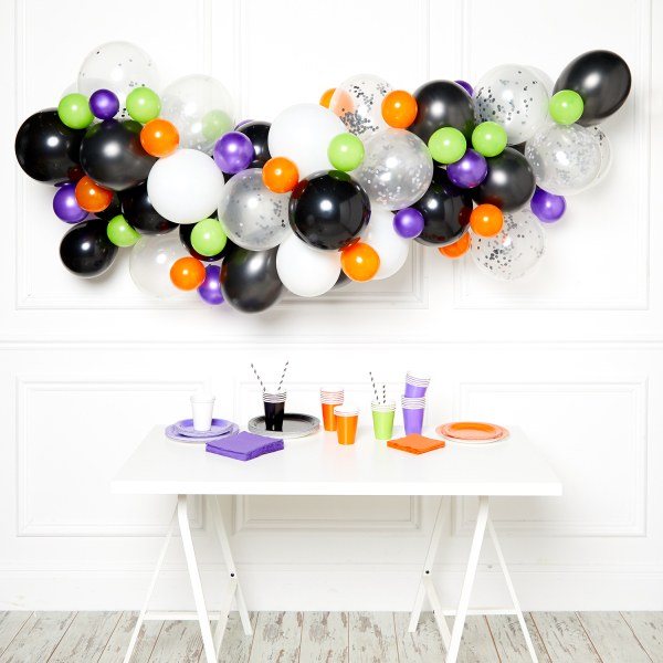 DIY Γιρλάντα με Μπαλόνια Halloween