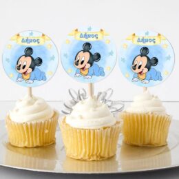 Topper Cupcake Baby Mickey