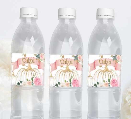 Ετικέτες για μπουκάλια νερού Κολοκύθα