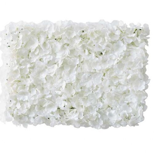 Διακοσμητικός τοίχος Backdrop με λευκά Λουλούδια