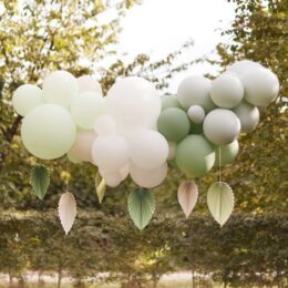 DIY Γιρλάντα με Μπαλόνια Botanical