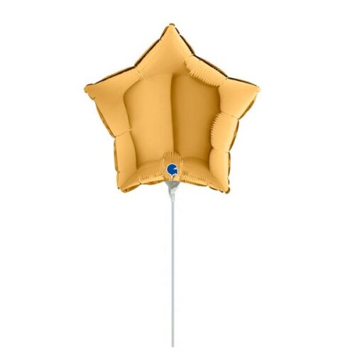 Mini Shape Μπαλόνι Χρυσό Αστέρι