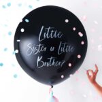 Μπαλόνι για Gender Reveal "Little Sister or Brother"