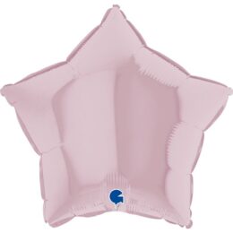 18" Μπαλόνι ροζ παστέλ Αστέρι