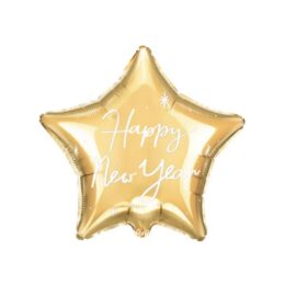Μπαλόνι χρυσό αστέρι - Happy New Year