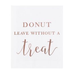 Σακουλάκια 'Donut Leave Without a Treat' (20 τεμ)