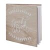 Βιβλίο Ευχών "Guest Book" ξύλινο