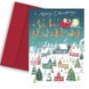 Χριστουγεννιάτικη Κάρτα - Χωριό του Άι Βασίλη