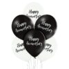 Σετ μπαλόνια επετείου Happy Anniversary (6 τεμ)