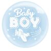 24'' Διάφανο Bobo Μπαλόνι Baby Boy