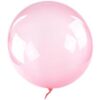 Διάφανο Bobo Μπαλόνι ροζ
