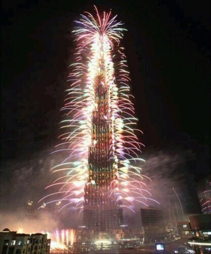 Εντυπωσιακά Πυροτεχνήματα Πρωτοχρονιάς: Ντουμπάι