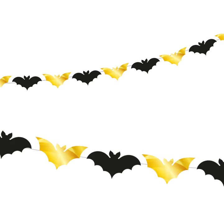 Κρεμαστές Διακοσμητικές Νυχτερίδες (6 τεμ)