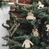 Ξύλινα χριστουγεννιάτικα Στολίδια (10 τεμ)