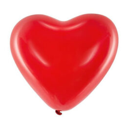 10" Κόκκινη Καρδιά λάτεξ Μπαλόνι