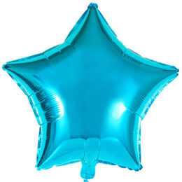 18" Μπαλόνι Αστέρι μπλε γυαλιστερό