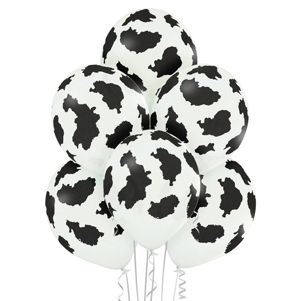 Σετ μπαλόνια Cow Spots (6 τεμ)