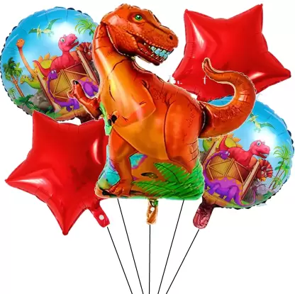 Σετ μπαλόνια Δεινόσαυρος (5 τεμ)