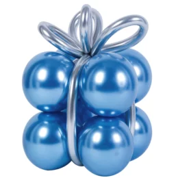 Σετ Μπαλόνια Δωράκι μπλε (12 τεμ)