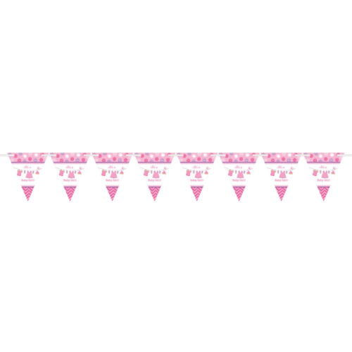 Τριγωνικά Σημαιάκια Baby Girl