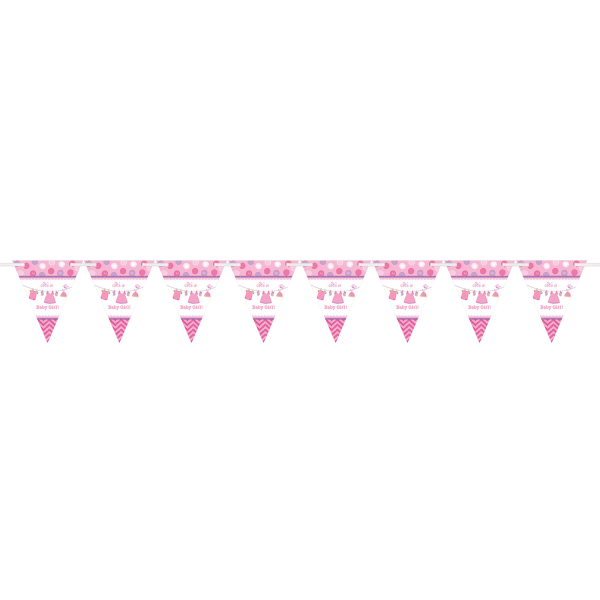 Τριγωνικά Σημαιάκια Baby Girl