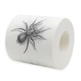 Χαρτί υγείας με αράχνες