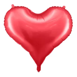 30" Μπαλόνι Κόκκινη σατέν Καρδιά