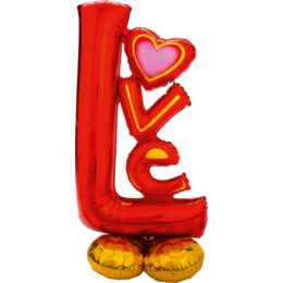 Τεράστιο Μπαλόνι AirLoonz "Love" κόκκινο