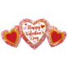34'' Μπαλόνι Καρδιές Happy Valentines Day Marble