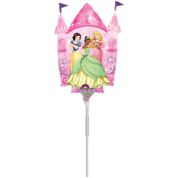 13" Mini Shape Μπαλόνι Κάστρο με Πριγκίπισσες Disney