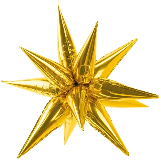 37" Μπαλόνι 3D χρυσό μαγικό Αστέρι