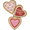 44'' Μπαλόνι Καρδιές Valentine Cookies
