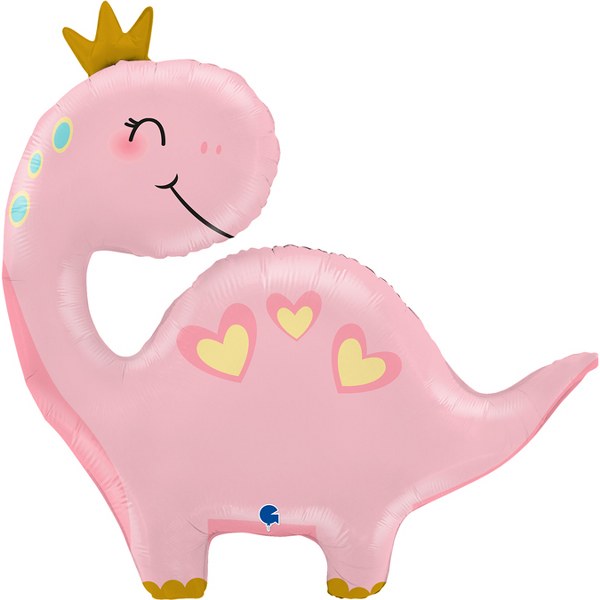 28'' Μπαλόνι Pink Dino